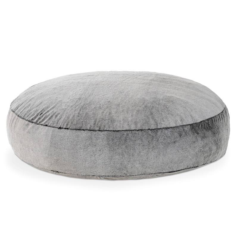 Giant Bean Bag Cocoon Chair, 6' - Gray Wolf